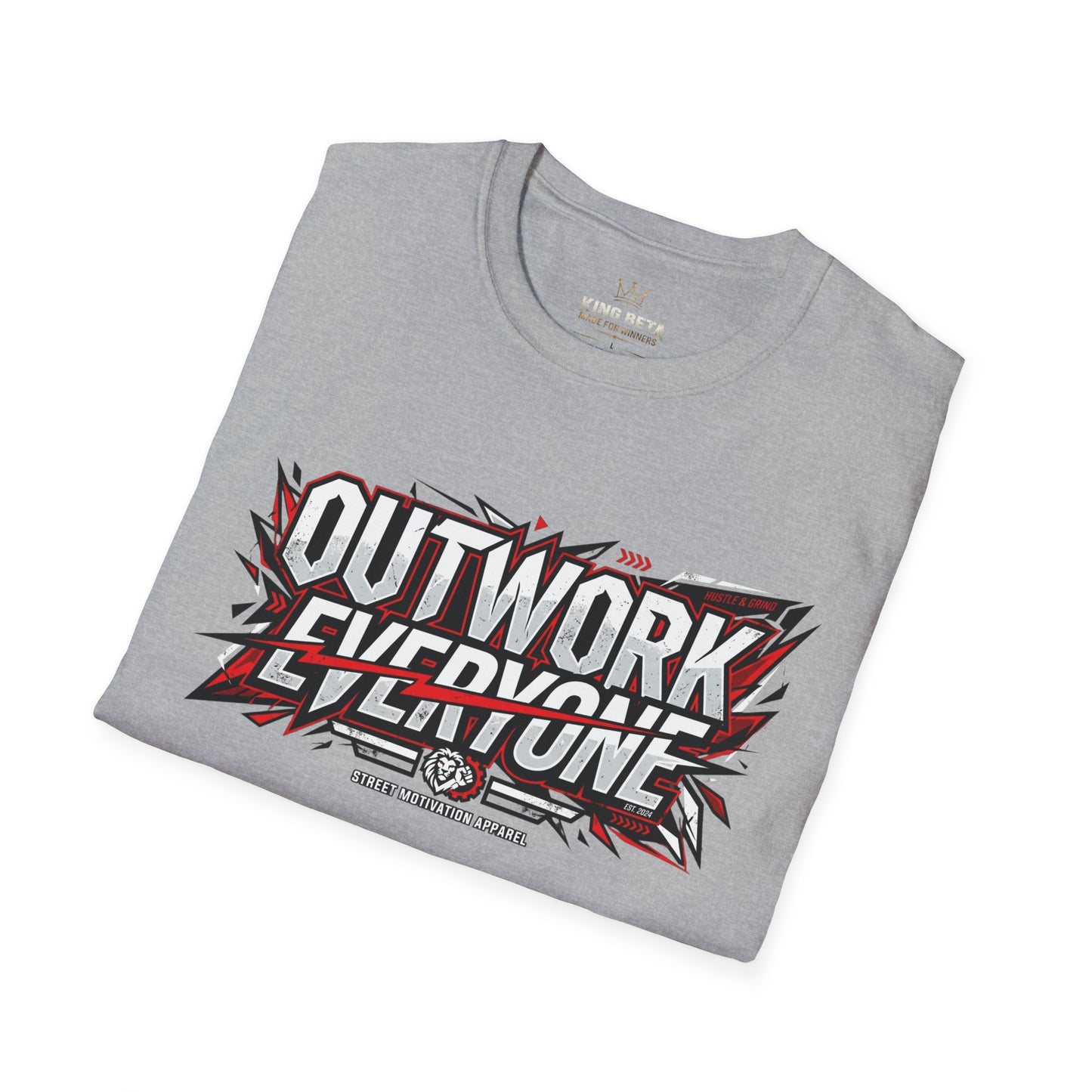 Outwork Everyone Motivational T-Shirt — Bold Athletic Graphic Tee