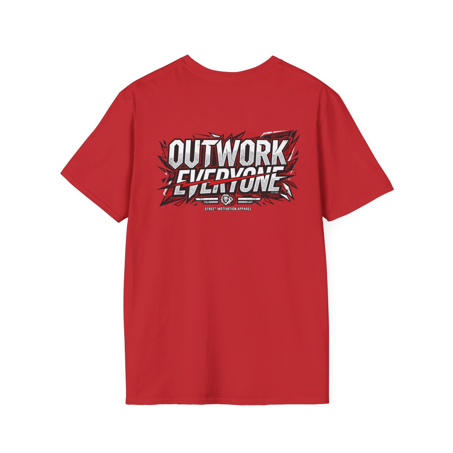 Outwork Everyone Graphic T-Shirt — Motivational Fitness Tee