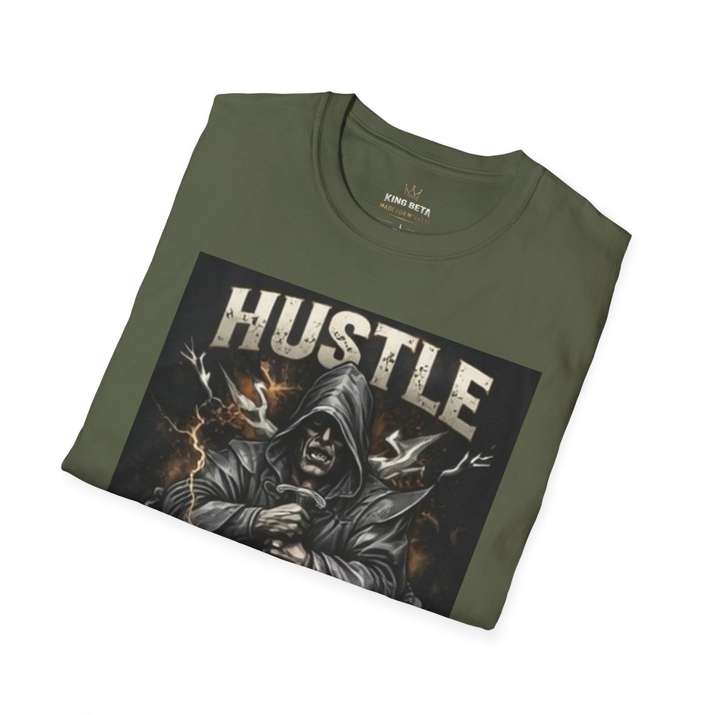 Hustle Harder Grim Reaper T-Shirt