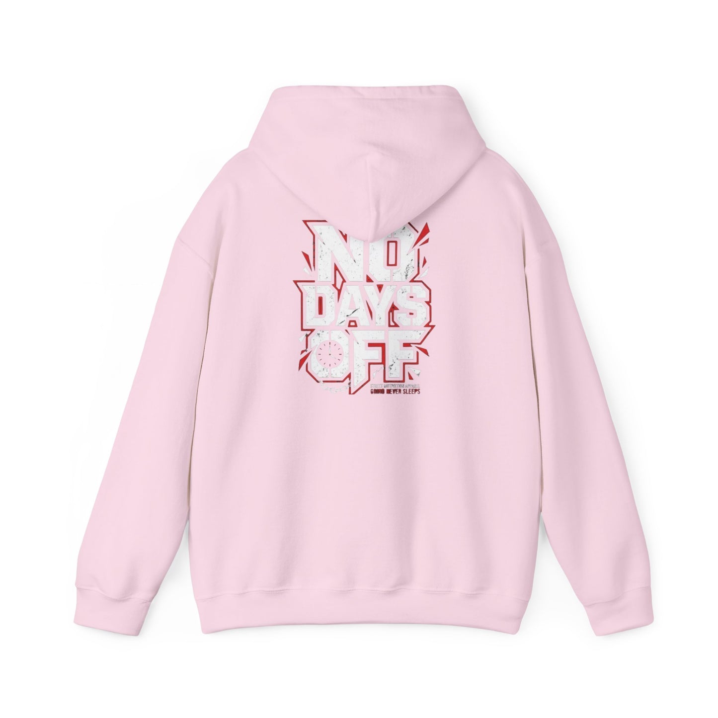 No Days Off Hoodie – Motivational Gym Sweatshirt with ‘No Days Off’ Graphic
